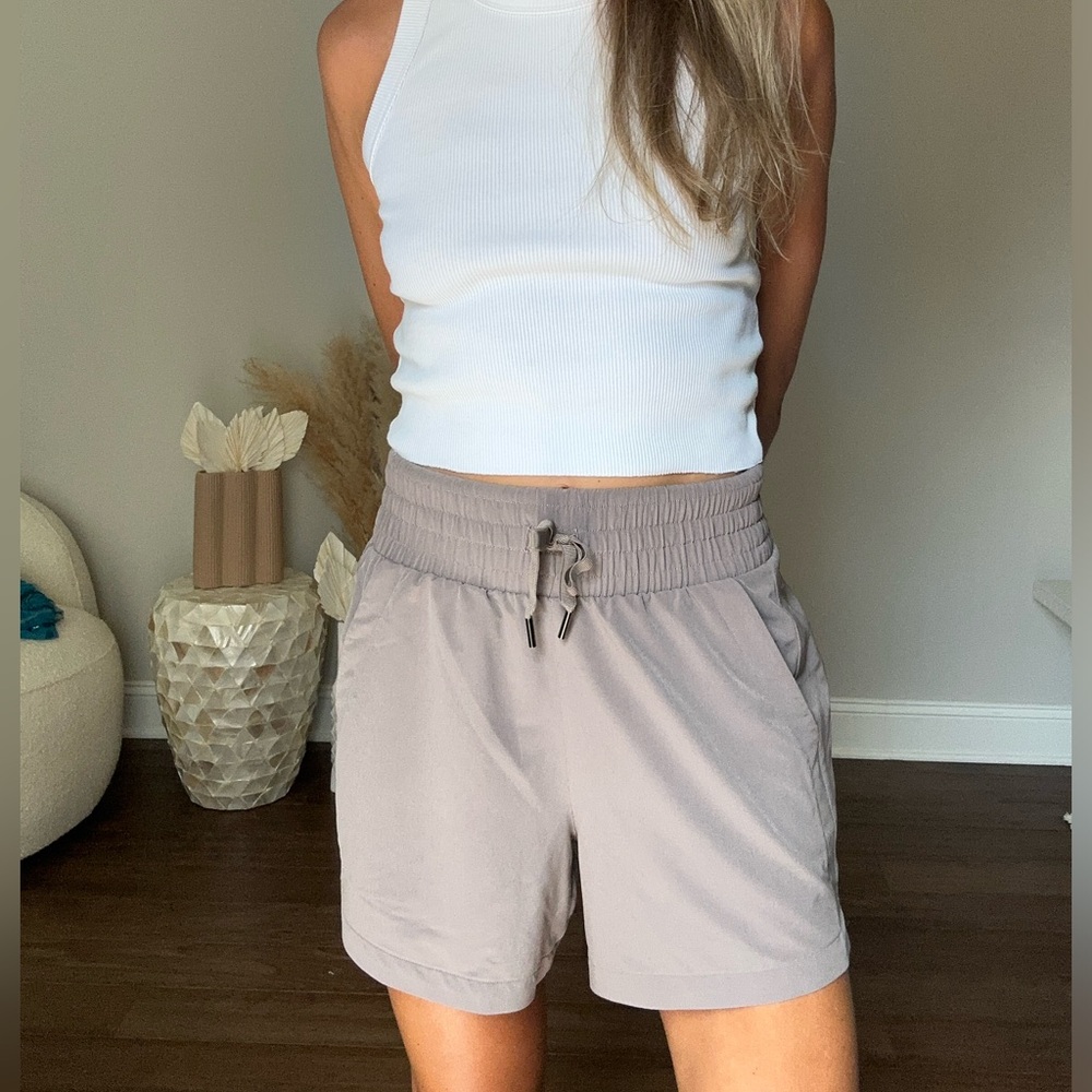 Spanx high waisted lightweight nylon shorts